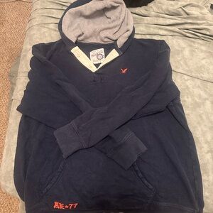 American eagle Navy Hoodie